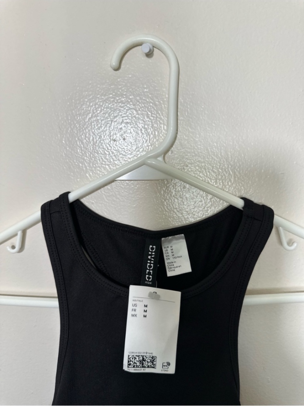 H&M Divided Ribbed Vest Top 30 - Picture 7 of 9